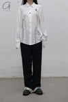 ARCHIVIO J.M.Ribot cuffed trousers PA47/NV